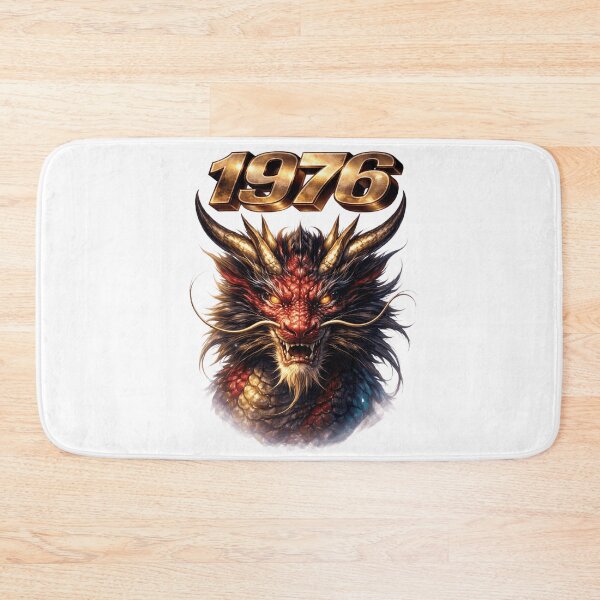 Item preview, 1976 Year of the Dragon Eastern Zodiac Dragon Power Strength Design designed and sold by AlexLineArt.