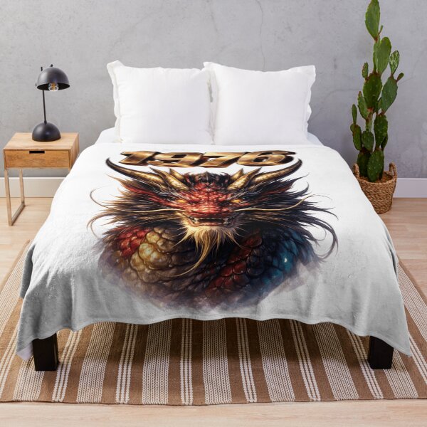 Item preview, 1976 Year of the Dragon Eastern Zodiac Dragon Power Strength Design designed and sold by AlexLineArt.