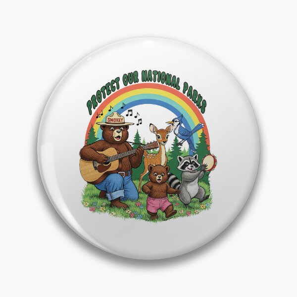 Item preview, Smoky Bear Protect Our National Parks and Forests designed and sold by TeeARTHY.