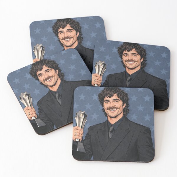 Item preview, Jacob Elordi critics choice awards 2026 (fan art) designed and sold by PopCultureAndStuff.
