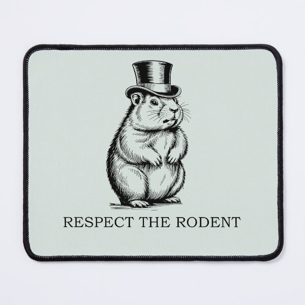 Item preview, FUNNY GROUNDHOG DAY RESPECT THE RODENT designed and sold by Greenbaby.