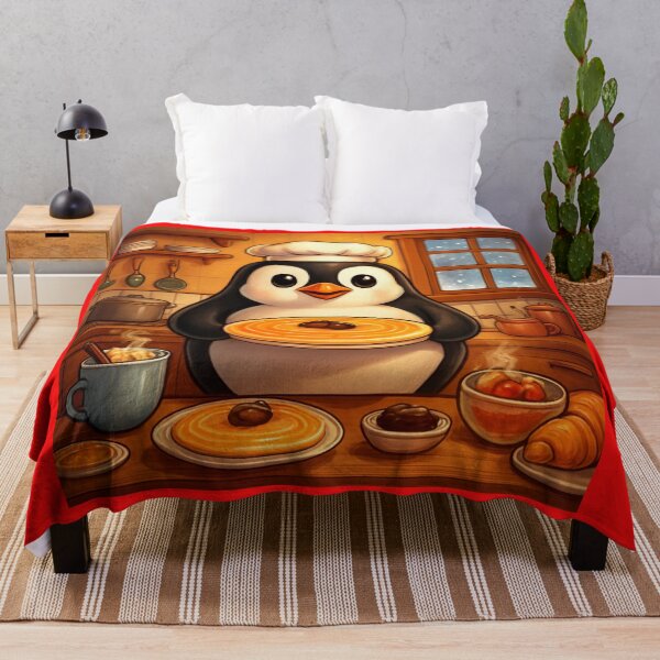 Item preview, Penguin Winter Chef. designed and sold by Zofia Sosnecka.