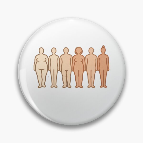 Item preview, Inclusive Body Shapes Illustration – Body Positivity Minimal Line Art designed and sold by NitkiStudio.