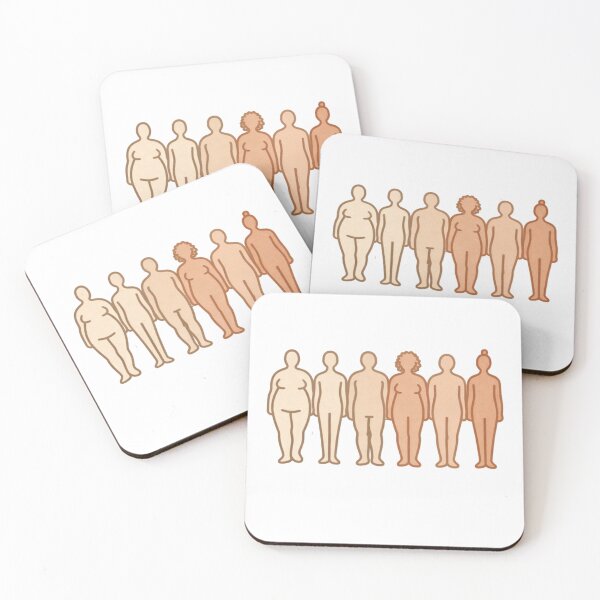 Item preview, Inclusive Body Shapes Illustration – Body Positivity Minimal Line Art designed and sold by NitkiStudio.