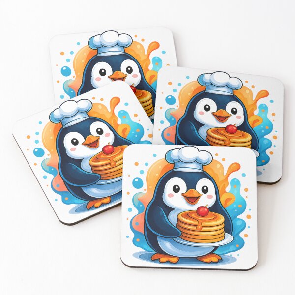 Item preview,  Penguin Winter Chef. designed and sold by Zofia Sosnecka.