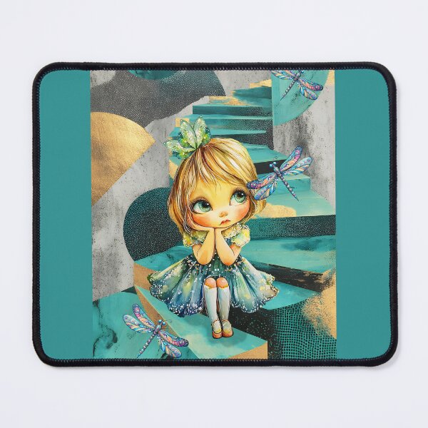 Item preview, EVEN THE DRAGONFLIES DON'T CHEER HER designed and sold by Tammera.