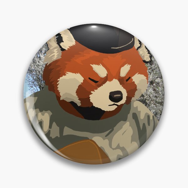 Artikelvorschau, Red Panda Gitarrist mit Gan in Roben entworfen und verkauft von KlakkDrawsStuff.