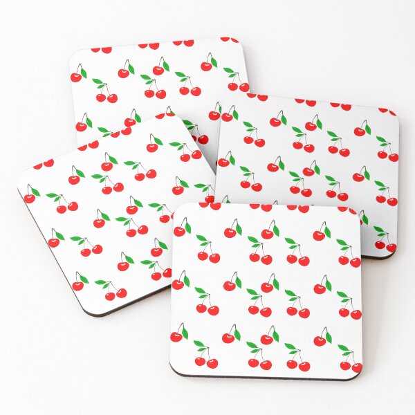 Item preview, Cute Cherry Pattern Illustration designed and sold by 3raser15.