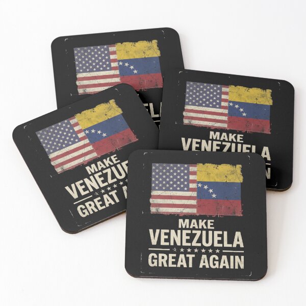 Artikelvorschau, Venezuela wieder großartig machen US-Venezuela-Flagge entworfen und verkauft von SofenArt.