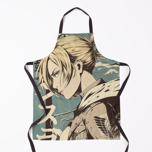 Item preview, Annie Leonhart Vintage Warned Poster  designed and sold by AnimeArsenalPrints.