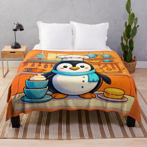 Item preview, Penguin Winter Chef. designed and sold by Zofia Sosnecka.