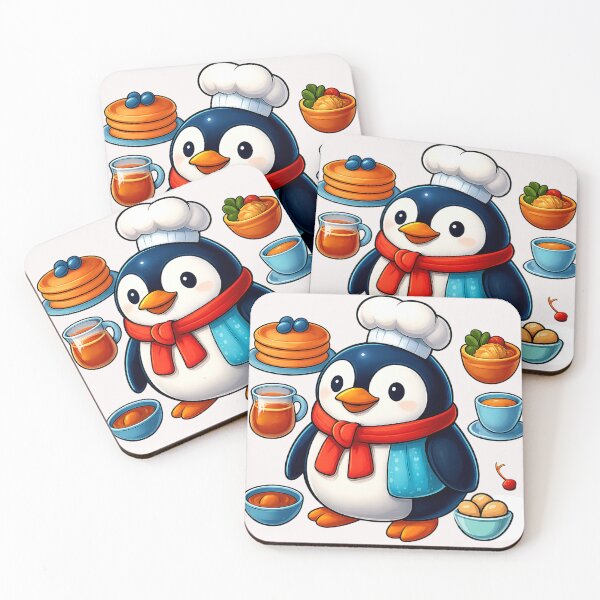 Item preview,  Penguin Winter Chef. designed and sold by Zofia Sosnecka.