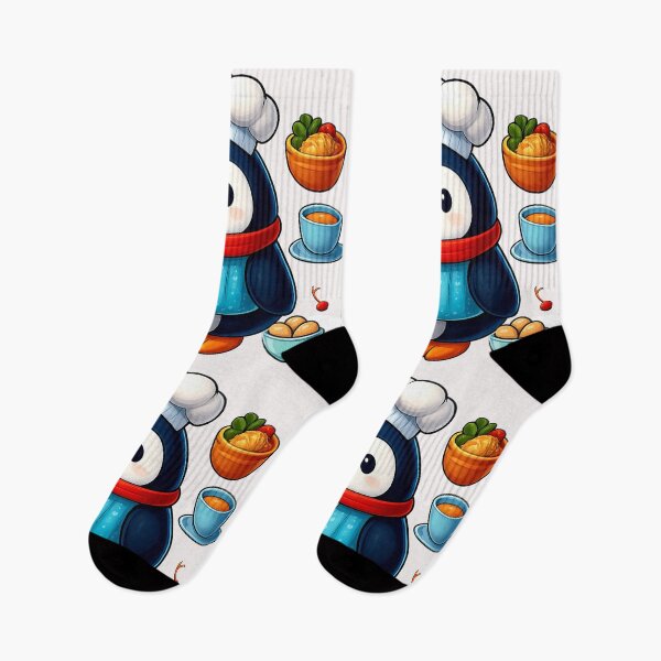 Item preview,  Penguin Winter Chef. designed and sold by Zofia Sosnecka.