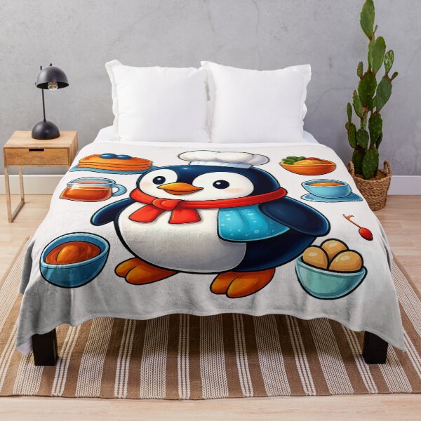 Item preview, Penguin Winter Chef. designed and sold by Zofia Sosnecka.