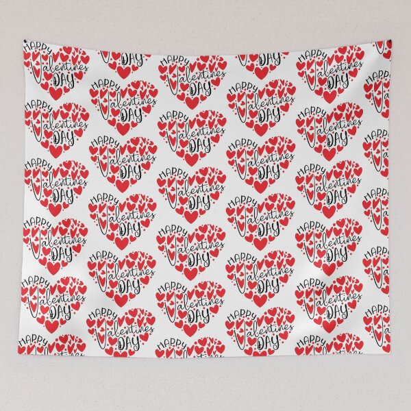 Item preview, Happy Valentine's Day: Heart Cluster Mosaic designed and sold by Polarisofficial.