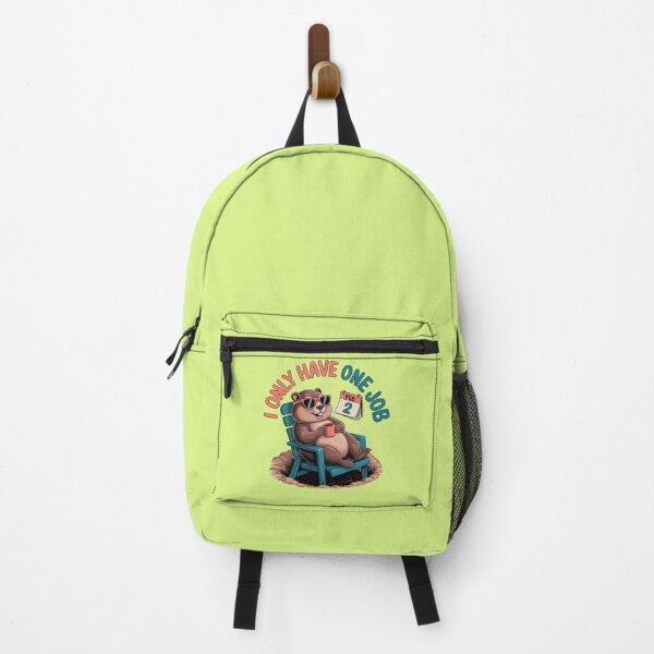 Item preview, FUNNY GROUNDHOG DAY ONE JOB designed and sold by Greenbaby.