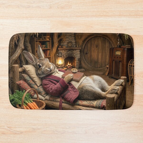 Item preview, A Good Book and a Basket of Carrots designed and sold by Tridentulus.