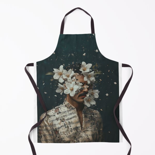 Item preview, Freddie Mercury Floral Icon designed and sold by P.G. Jubar.