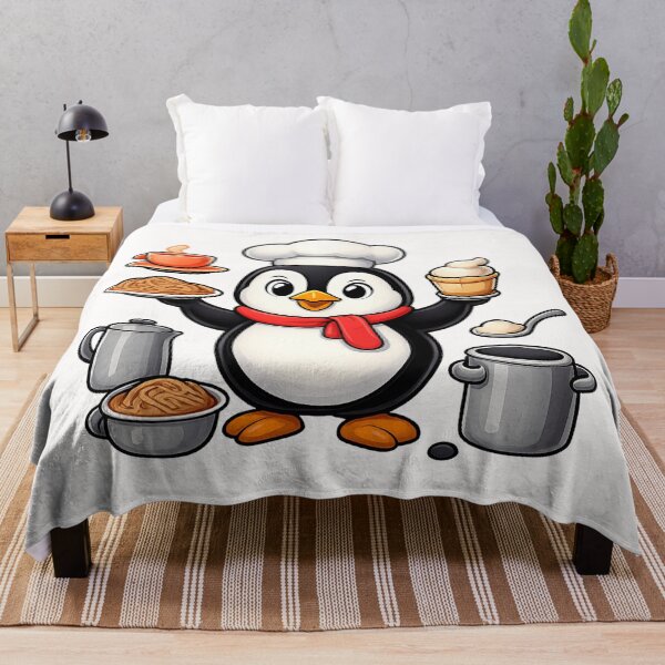 Item preview, Penguin Winter Chef. designed and sold by Zofia Sosnecka.