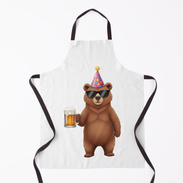 Item preview, Cool Bear Party Animal Sunglasses Beer Mug designed and sold by k3rstman1.