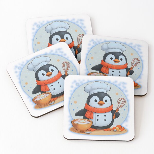 Item preview,  Penguin Winter Chef. designed and sold by Zofia Sosnecka.