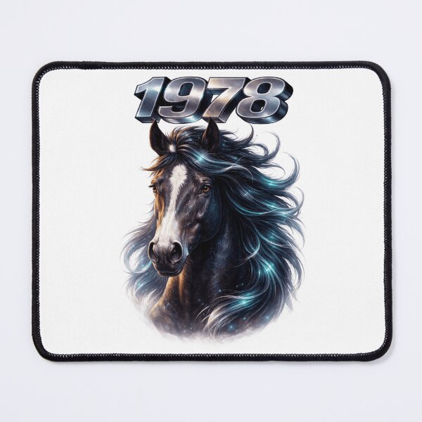 Item preview, 1978 Year of the Horse Eastern Zodiac Horse Power Strength Design designed and sold by AlexLineArt.