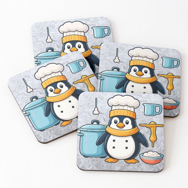 Item preview, Penguin Winter Chef. designed and sold by Zofia Sosnecka.