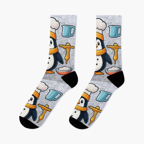 Item preview, Penguin Winter Chef. designed and sold by Zofia Sosnecka.