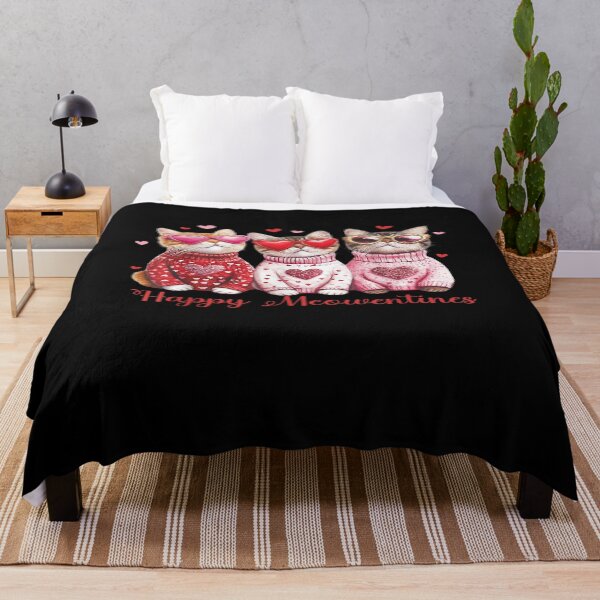 Item preview, Vintage Valentine Happy Meowentines Cat designed and sold by BASKF.