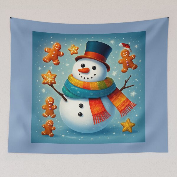 Item preview,  Snowman on a Sugar Diet. designed and sold by Zofia Sosnecka.