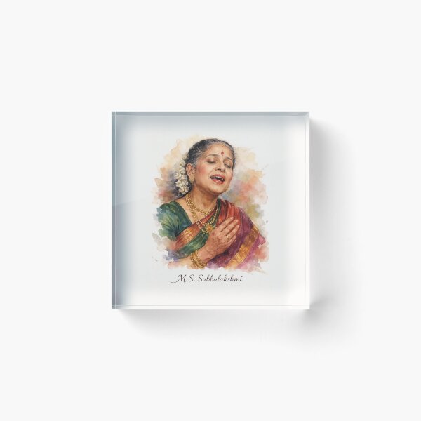 Item preview, M.S. Subbulakshmi Queen of Carnatic Music designed and sold by Sarcastic designs.