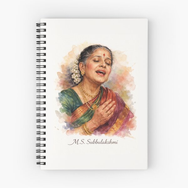 Item preview, M.S. Subbulakshmi Queen of Carnatic Music designed and sold by Sarcastic designs.