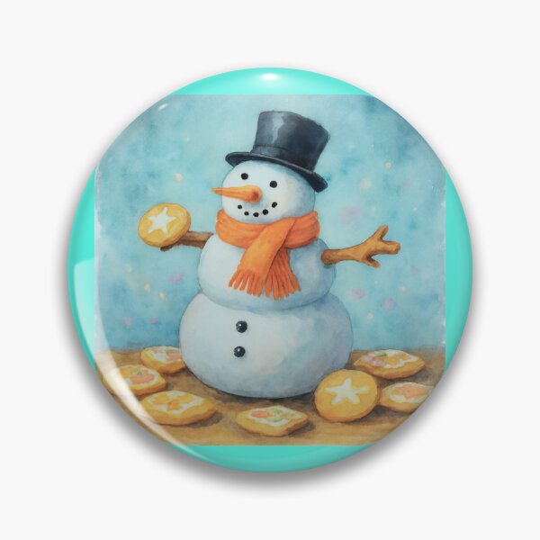 Item preview,  Snowman on a Sugar Diet. designed and sold by Zofia Sosnecka.