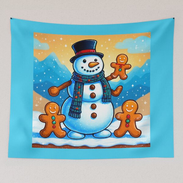 Item preview,  Snowman on a Sugar Diet. designed and sold by Zofia Sosnecka.