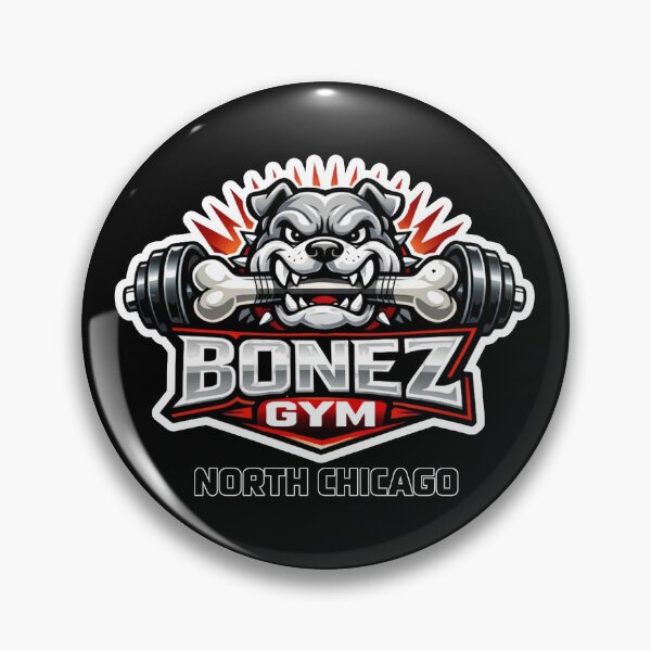 Item preview, Bonez Gym - North Chicago designed and sold by 1001Tees.net.