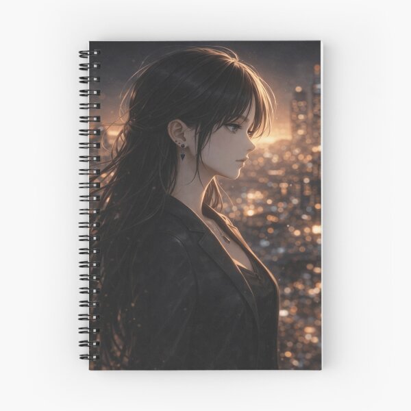 Item preview, Silent City Profile – Night Skyline Art Poster designed and sold by SEIMEI2025.