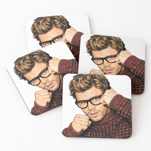 Item preview, François Arnaud with sexy glasses (fan art) designed and sold by PopCultureAndStuff.