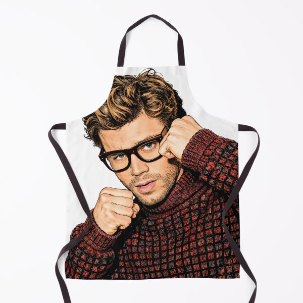 Item preview, François Arnaud with sexy glasses (fan art) designed and sold by PopCultureAndStuff.