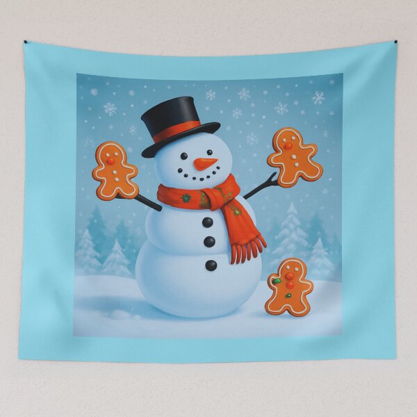 Item preview,  Snowman on a Sugar Diet. designed and sold by Zofia Sosnecka.