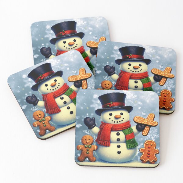 Item preview,  Snowman on a Sugar Diet. designed and sold by Zofia Sosnecka.