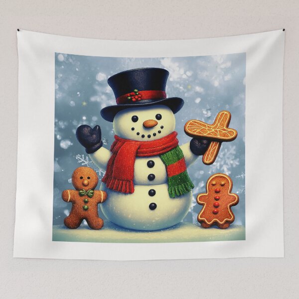 Item preview,  Snowman on a Sugar Diet. designed and sold by Zofia Sosnecka.