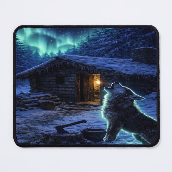 Item preview, Howling Under the Aurora designed and sold by NAJURE.
