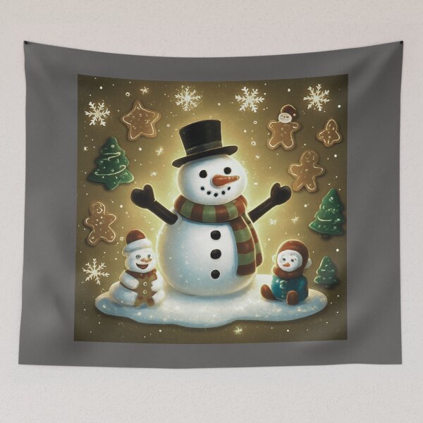 Item preview,  Snowman on a Sugar Diet. designed and sold by Zofia Sosnecka.