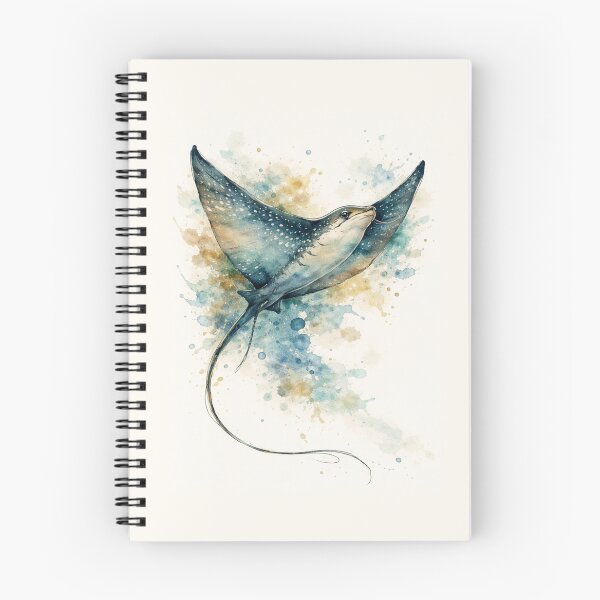 Item preview, Ethereal Watercolor Stingray designed and sold by Sarcastic designs.