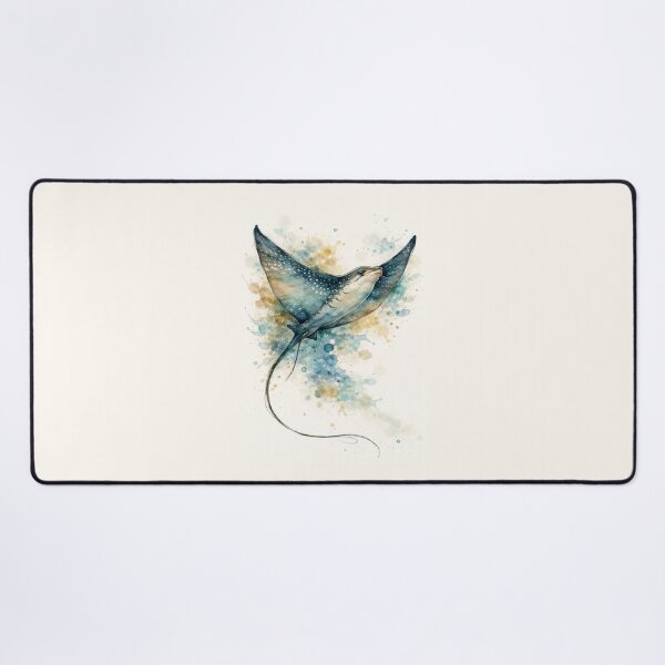 Item preview, Ethereal Watercolor Stingray designed and sold by Sarcastic designs.