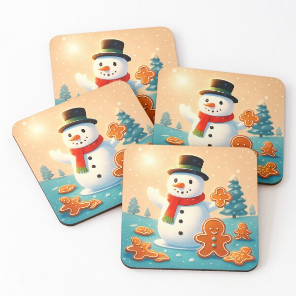 Item preview,  Snowman on a Sugar Diet. designed and sold by Zofia Sosnecka.