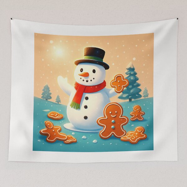 Item preview,  Snowman on a Sugar Diet. designed and sold by Zofia Sosnecka.