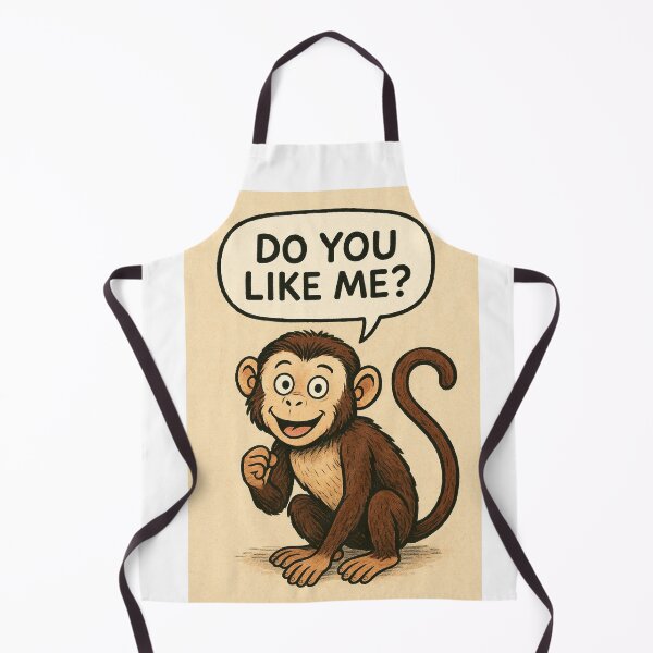 Item preview, #DO YOU LIKE ME ? Capuchin monkey designed and sold by TIPOTENIOS.