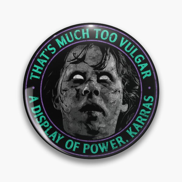 Item preview, The Exorcist Vulgar A Display Of Power 70s Horror Distressed designed and sold by Power Up Prints.