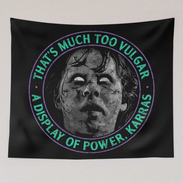 Item preview, The Exorcist Vulgar A Display Of Power 70s Horror Distressed designed and sold by Power Up Prints.